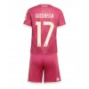 Real Madrid Marc Cucurella #17 Tredjedraktsett Barn 2026-27 Kortermet (+ korte bukser)